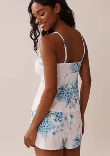 Hydrangea Print Super Soft Cami